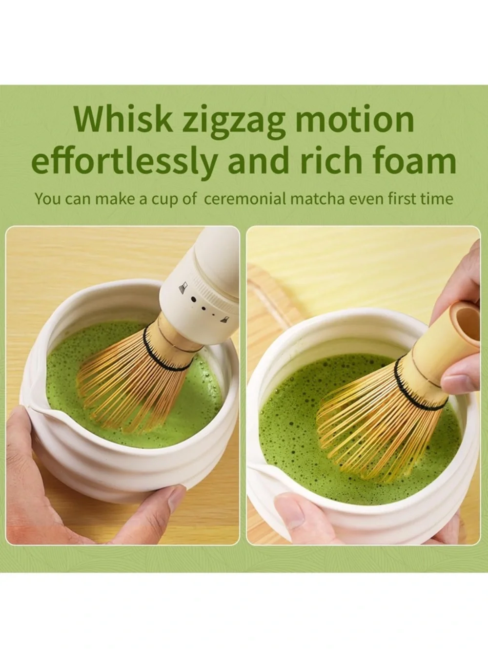 Handheld electric matcha set new